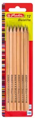 herlitz Crayon Skizzo natur, hexagonal, degré de dureté HB