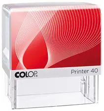 COLOP Tampon avec texte Printer 40, 6 lignes, configurable