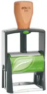 COLOP Tampon pour texte Classic 2600 Green Line, 8 lignes