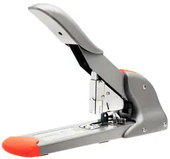 Rapid Agrafeuse renforcée Fashion HD210, argent/orange