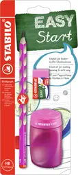 STABILO Kit pour écolier EASYgraph, pour droitiers, bleu