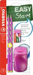 STABILO Kit d'écriture école EASYgraph "S", gaucher, rose