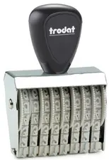 trodat Numéroteur 6 positions, taille empreinte: 5 x 27 mm