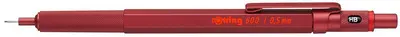 rotring Porte-mine 600 Metallic, 0,5 mm, rouge