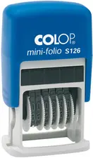 COLOP Tampon numéroteur Mini Dateur S126, 6 positions