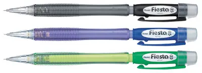 Pentel Porte-mines Fiesta AX105, bleu transparent