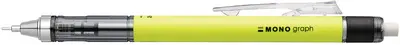 TOMBOW Porte-mines "MONO graph", 0,7 mm, jaune fluo
