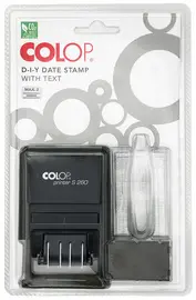 COLOP Datumstempel-Set Printer S260, schwarz