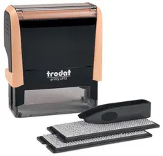 trodat Textstempel-Set Printy 4913 Typomatic, pastell-creme