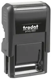 trodat Wortbandstempel Printy 4822, ohne Datum, schwarz
