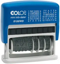 COLOP Tampon à formules Mini Dater S120/WD, avec date, FR