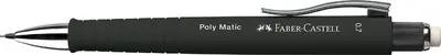 FABER-CASTELL Porte-mines POLY MATIC, noir