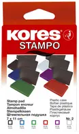 Kores tampon encreur "STAMPO", (L)110 x (P)7 mm, rouge
