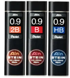 Pentel Mines fines pour porte-mines AIN STEIN C279, dureté B