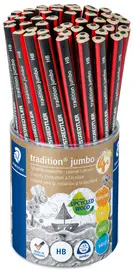 STAEDTLER Crayon d'apprentissage tradition jumbo, HB, pot