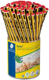 STAEDTLER Crayon de papier Noris, hexagonal, pot de 72