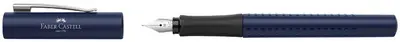 FABER-CASTELL Stylo plume GRIP 2011, M, bleu classique