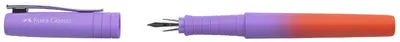 FABER-CASTELL Stylo plume POLY PEN, M, punching melon