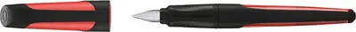 STABILO Stylo plume EASYbuddy M, noir/corail