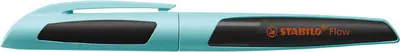 STABILO Stylo à plume Flow, turquoise/noir