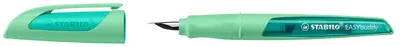 STABILO Stylo plume EASYbuddy L, gauchers, vert menthe