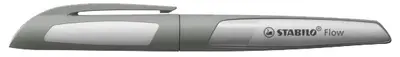 STABILO Stylo à plume Flow MONOCHROME, gris/bleu