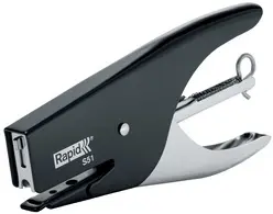 Rapid Pince agrafeuse Supreme S51, capacité:15 feuilles,noir