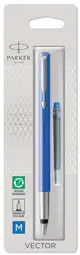PARKER Stylo plume VECTOR, taille de plume: M, bleu