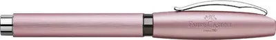 FABER-CASTELL Stylo plume Essentio Aluminium, rosé, EF