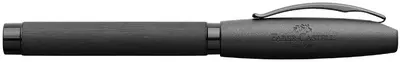 FABER-CASTELL Stylo plume Essentio Aluminium, noir, F