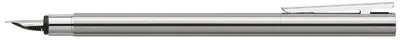 FABER-CASTELL Stylo plume NEO Slim acier inox, brillant, M