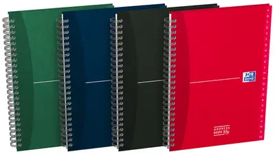 Oxford Office Carnet d'adresses, A5, linéature spéciale