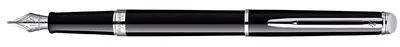 WATERMAN Stylo plume Hémisphère, Laque Noire C.T.