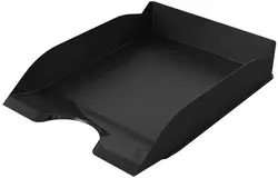 DURABLE Corbeille à courrier BASIC, superposable, noir