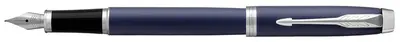 PARKER Stylo plume IM Bleu Mat C.T.