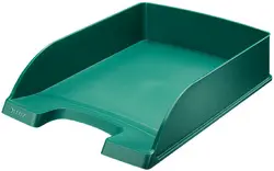 LEITZ Corbeille à courrier Plus Standard, A4, vert
