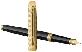 WATERMAN Stylo à plume Hémisphère Opera, Noir G.T.
