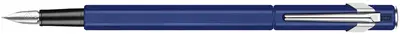 CARAN D'ACHE Stylo plume 849 CLASSIC LINE, bleu mat