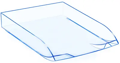 CEP Corbeille à courrier Ice, format A4, bleu glacier