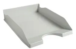 EXACOMPTA Corbeille à courrier ECOTRAY, A4+, gris