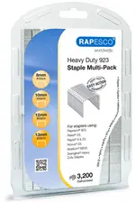 RAPESCO Agrafes 923/8, 1.000 pièces, galvanisé