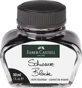 FABER-CASTELL Flacon d'encre, contenu: 62,5 ml, noir