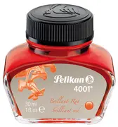 Pelikan Encre 4001 dans un flacon, rouge, contenu: 30 ml