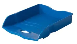 HAN Corbeille à courrier Re-LOOP, A4, plastique éco, bleu