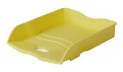 HAN Corbeille à courrier Re-LOOP, A4, plastique éco, jaune