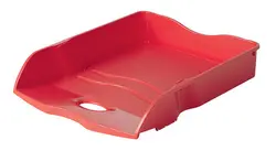 HAN Corbeille à courrier Re-LOOP, A4, plastique éco, rouge