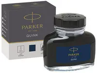 PARKER Flacon d'encre QUINK, contenu: 57 ml, bleu noir