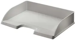 LEITZ Corbeille à courrier Plus Standard, A4 paysage, gris