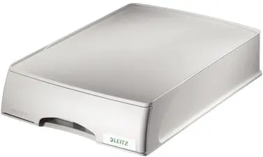 LEITZ Corbeille à courrier-tiroir Plus, format A4, noir
