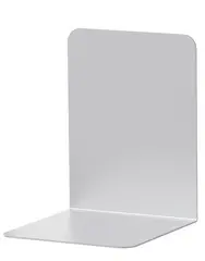 MAUL Serre-livres, en aluminium, (L)100 x (P)100 x (H)130 mm